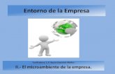 II.- El Microambiente de La Empresa Oct 2012