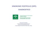 Síndrome Postpolio. Diagnóstico, Dra. Victoria Fernandez