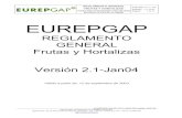 EUROGAP reglamento