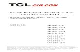 Aire TCL Serie Sense