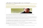 Robert Kiyosaki en Crisis