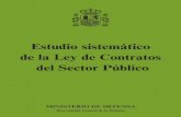 Estudio Sistematico de La Ley de Contratos Del Sector Publico