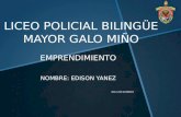 LICEO POLICIAL BILINGÜE MAYOR GALO MIÑO
