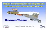 MANUAL CENTROAMERICANO  DE   DISPOSITIVOS UNIFORMES  PARA EL CONTROL DEL TRÁNSITO