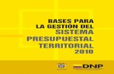 Bases Gestión Sistema Presupuestal Colombiano