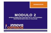 conservación - modulo 2 . Limpieza de plataforma y mantenimiento vialidad
