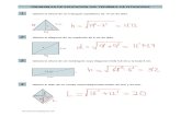 Problemas de Aplicación Teorema de Pitagoras Resueltos
