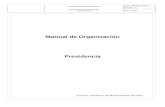 Manual Organizacion Presidencia z002