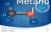 reactivos: Metanol