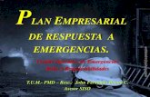 Plan Empresarial de Respuesta a Emergencias