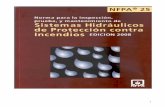 NFPA 25 Sistemas Hidraulicos PCI-2008-ES