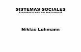 Luhmann, N. - Sistemas Sociales. Lineamientos para una teoría general