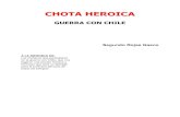 Chota Heroica Guerra Con Chile 1