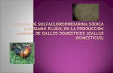 EFECTOS DE SULFACLOROPIRIDARINA SÓDICA (CONSUMIX PLUS®)