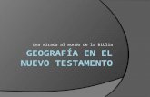 Geografía en el Nuevo Testamento
