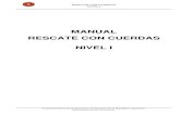 Manual Rescate Con Cuerdas Nivel 1 Bomberos Argentina
