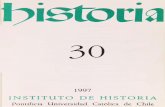 Revista Historia n 30, 1997