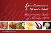 Guia Gastronomica Privada Alicante 2013