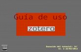Zotero - Guia de Uso Vr. 2