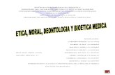 Etica y Deontologia Medica