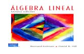Algebra Lineal - Bernard Kolman & David. R. Hill