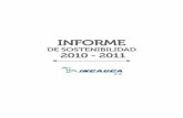 informe Sostenibilidad Incauca 2010 -2011