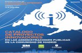 Catalogo Proyectos Innovadores Cdad.de Madrid