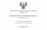 Presentación Curso Matemáticas Financieras UNITEC 2013-2