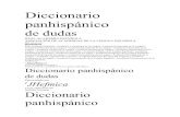 Diccionario Panhispánico de Dudas