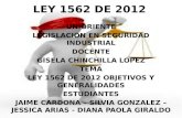 Exposicion Ley 1562 de 2012
