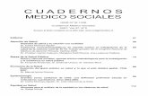 Cuadernos Medicos Sociales