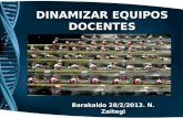 Dinamizar Equipos Docentes Barakaldo 28-2-2013