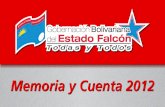 Memoria y Cuenta 2012 - Gobernación
