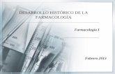 UNIDAD I Historia de La Farmacologia 05-02-2013