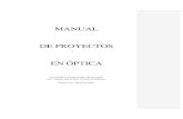 Manual de Proyectos en Optica