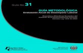 Guía No. 31 Guía Metodológica Evaluación Anual de Desempeño Laboral