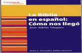 La Biblia en español cómo nos llegó
