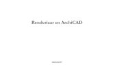 Renderizar en ArchiCAD