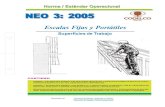 Neo03-2005 Escalas Fijas y Portatiles - Superficie de Trabajo