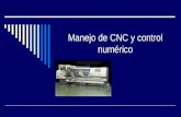 Manejo de CNC y control numérico