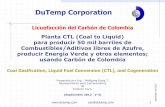 Tecnologia CTL de Licuefación del carbón con tecnología Dutemp (Congreso Minero Tunja-Colombia; Agosto 2012)