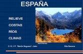 España relieve ríos y climas