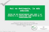 Presentación indicadores Antioquia 201 años lunes 11 de agosto