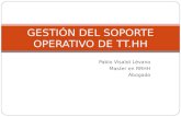 Gestion Del Soporte Operativo Del Tthh