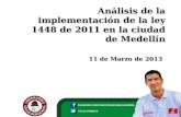 Sesión Ley de Víctimas - Presentación de Carlos Mario Mejía Múnera
