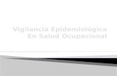 Vigilancia epidemiológica en salud ocupacional