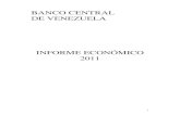 Bcv informe económico 2011