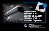 CUADRO DE MANDO INTEGRAL en pequeñas cooperativas ERKIDE 2012