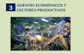 Unidad III Los agentes economicos, los factores de produccion y sus relacionjes