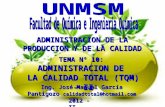 2012 II-ADMINISTRACION DE LA PRODUCCION Y CALIDAD - CLASE 10 - II